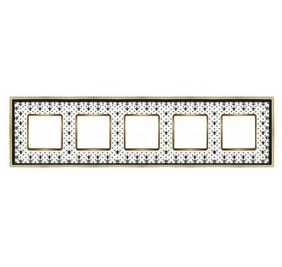 FD01475NEOB Рамка Belle Epoque Porcelain Black lys / bright gold 5-постовая гор/верт. Fede, Belle Epoque Porcelain FD01475NEOB
FD01475NEOB Рамка Belle Epoque Porcelain Black lys / bright gold 5-постовая гор/верт. Fede, Belle Epoque Porcelain FD01475NEOB