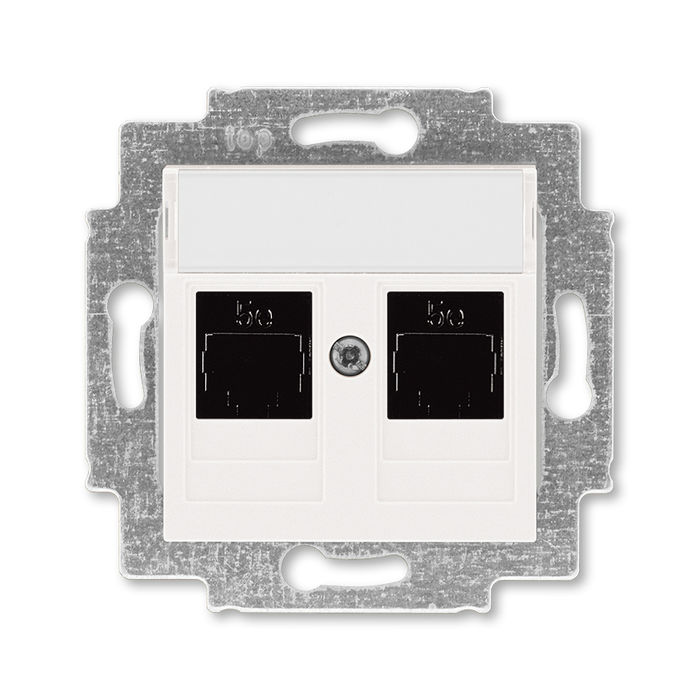 Розетка телефонная ABB Levit двойная 2хRJ45 категория 5e жемчуг 5014H-A51018 68W 2CHH295118A6068, Levit 5014H-A51018 68W
Розетка телефонная ABB Levit двойная 2хRJ45 категория 5e жемчуг 5014H-A51018 68W 2CHH295118A6068, Levit 5014H-A51018 68W