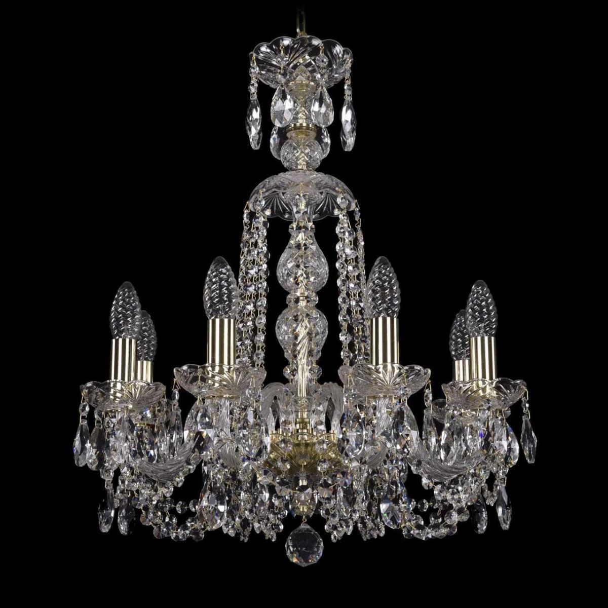 Подвесная люстра Bohemia Ivele 1402/8/160/XL-59/G, Золотой, 1402 Gold 1402/8/160/XL-59/G
Подвесная люстра Bohemia Ivele 1402/8/160/XL-59/G, Золотой, 1402 Gold 1402/8/160/XL-59/G