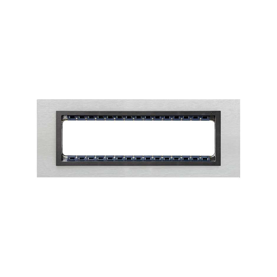 82887-37 Рамка декоративная, (+суппорт), 8 узких (4 широких) модулей, Simon 82 Centralizations, Металл, нержавеющая сталь-графит, 82887-37
82887-37 Рамка декоративная, (+суппорт), 8 узких (4 широких) модулей, Simon 82 Centralizations, Металл, нержавеющая сталь-графит, 82887-37