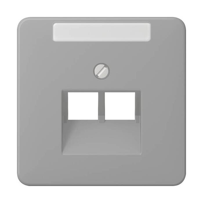 CD569-2NAUAGR CD 500/CD plus Серый Накладка 2-ой наклонной ТЛФ/комп розетки с полем для надписи Jung, CD Ударопрочная CD569-2NAUAGR
CD569-2NAUAGR CD 500/CD plus Серый Накладка 2-ой наклонной ТЛФ/комп розетки с полем для надписи Jung, CD Ударопрочная CD569-2NAUAGR