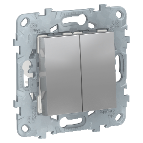 NU521530 Переключатель 2-клав, перекрестный, 2 x сх. 7 10 AX, 250 В, Алюминий Schneider Electric, Unica Studio NU521530
NU521530 Переключатель 2-клав, перекрестный, 2 x сх. 7 10 AX, 250 В, Алюминий Schneider Electric, Unica Studio NU521530