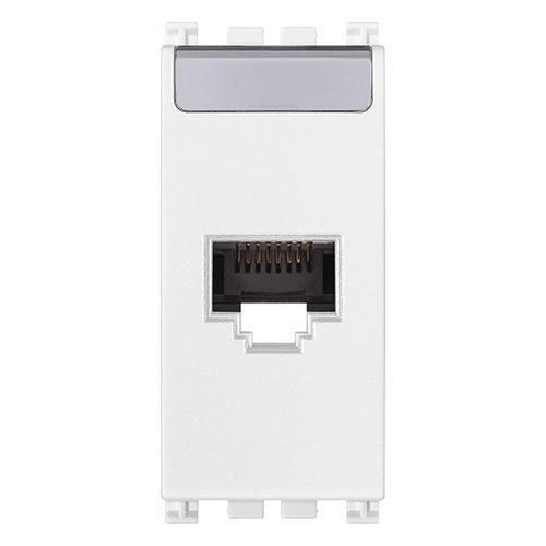 19339.15.B Розетка rj45 Netsafe, кат. 6A, UTP белая Vimar Arke, Arke Round 19339.15.B
19339.15.B Розетка rj45 Netsafe, кат. 6A, UTP белая Vimar Arke, Arke Round 19339.15.B