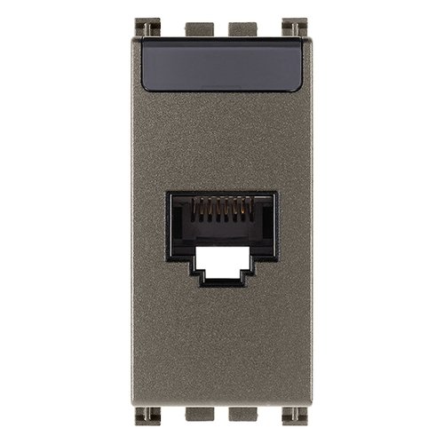 19339.15.M Розетка rj45 Netsafe, кат. 6A, UTP Metall Vimar Arke, Arke Round 19339.15.M
19339.15.M Розетка rj45 Netsafe, кат. 6A, UTP Metall Vimar Arke, Arke Round 19339.15.M