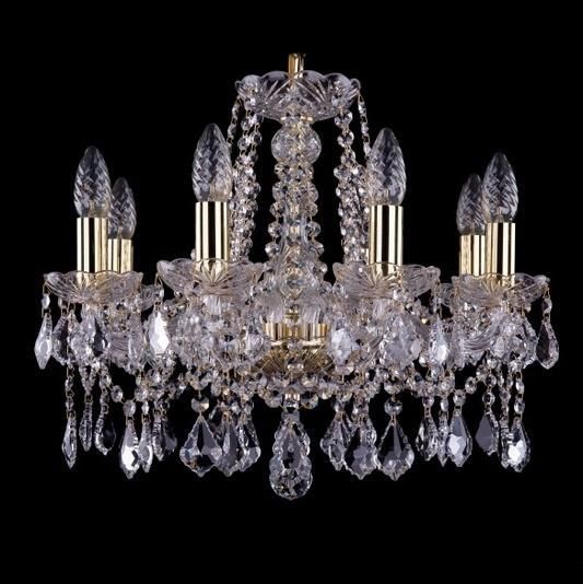 Подвесная люстра Bohemia Ivele 1413/8/165/G/Leafs, Золотой, 1413 Gold 1413/8/165/G/Leafs 
Подвесная люстра Bohemia Ivele 1413/8/165/G/Leafs, Золотой, 1413 Gold 1413/8/165/G/Leafs