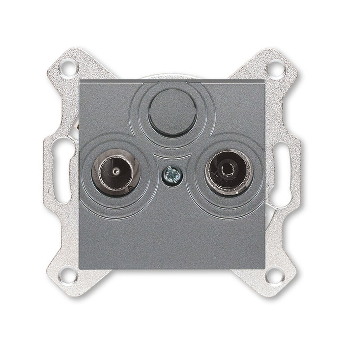 Розетка TV-R ABB Levit проходная 7дБ сталь 5011H-A03607 69W 2CHH083607A6069, Levit 5011H-A03607 69W
Розетка TV-R ABB Levit проходная 7дБ сталь 5011H-A03607 69W 2CHH083607A6069, Levit 5011H-A03607 69W