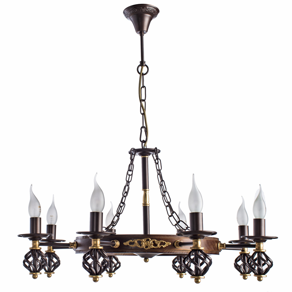 Люстра подвесная Arte Lamp Cartwheel A4550LM-8CK, Коричневый, Cartwheel A4550LM-8CK
Люстра подвесная Arte Lamp Cartwheel A4550LM-8CK, Коричневый, Cartwheel A4550LM-8CK