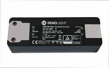 Блок питания для светодиодов BASIC, CC, V8-40-500мА/40Вт Deko-Light 862197 фото