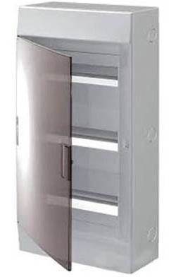 

1SPE007717F9994 Шкаф настенный Mistral41 36М прозрачная дверь (с клемм) 3 ряда Mistral41 ABB, Белый, Mistral41 41P12X32B