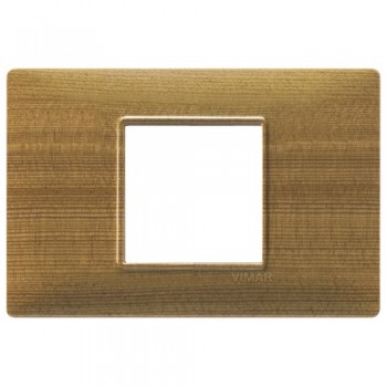 14652.32 Рамка Plana Красная сосна 2 модуля Vimar фото