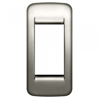 16783.31 Рамка Idea Rondo Черный хром 1 модуль Vimar фото