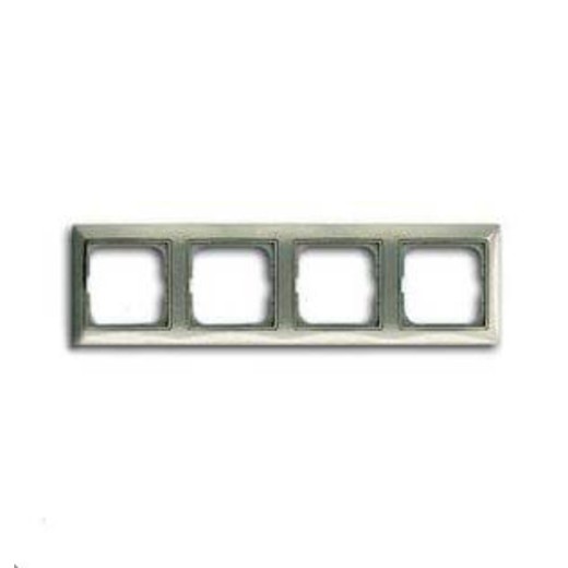 

2514-93-507 Рамка Basic 55 Шампань 4-постовая ABB, Basic 55 2514-93-507