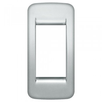 16783.21 Рамка Idea Rondo Серебро 1 модуль Vimar фото