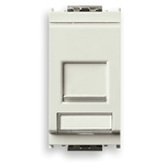 

16358.7.B Розетка rj45 amp/tyco cat 5e ftp t568a/b белая Vimar Idea, Idea Rondo 16358.7.B