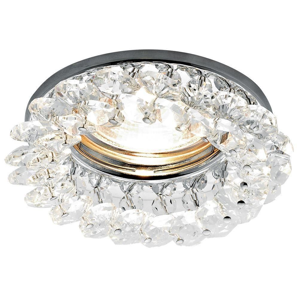 

Встраиваемый светильник Ambrella light Crystal K206 CL/CH, Хром, Crystal K206 CL/CH