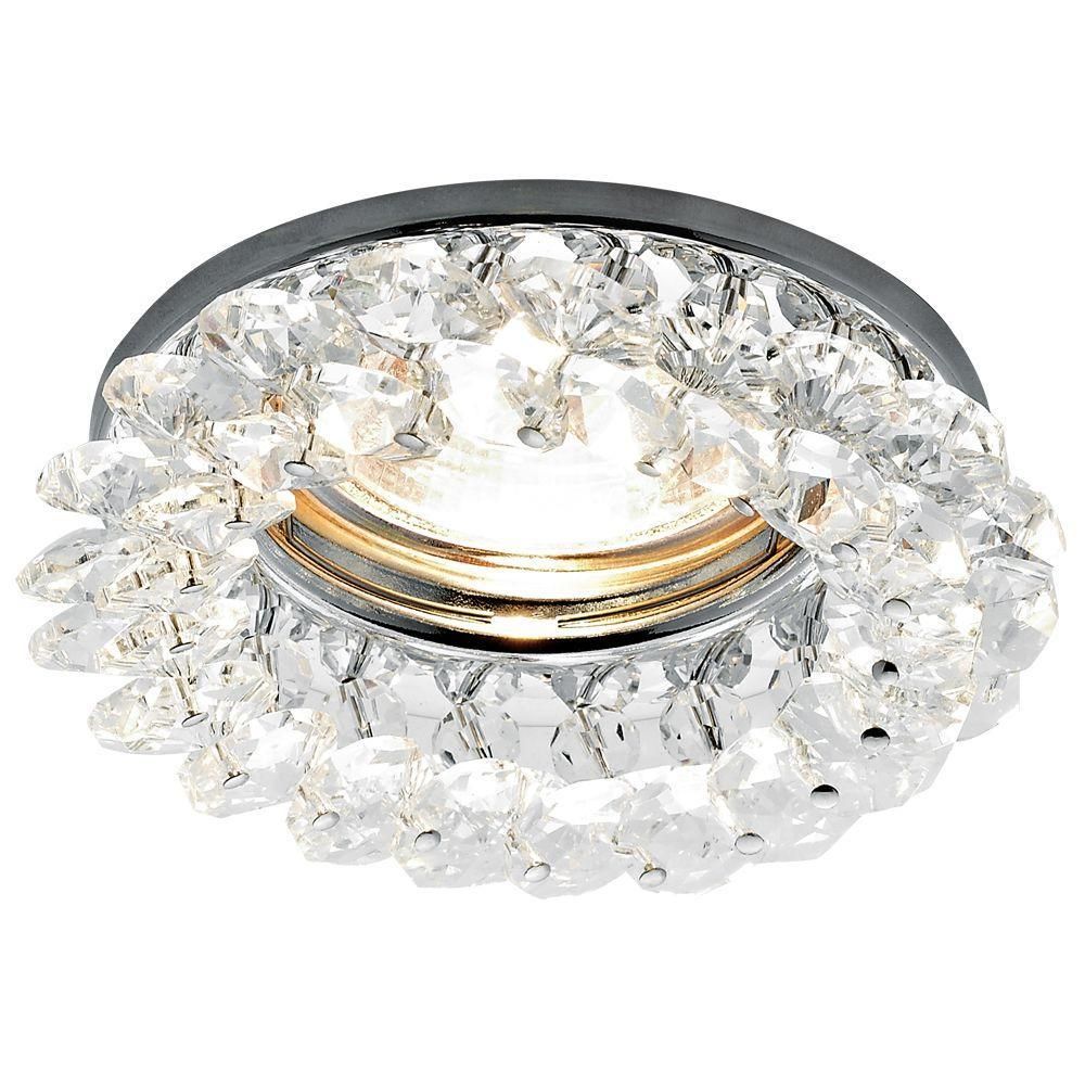 Встраиваемый светильник Ambrella light Crystal K206 CL/CH фото