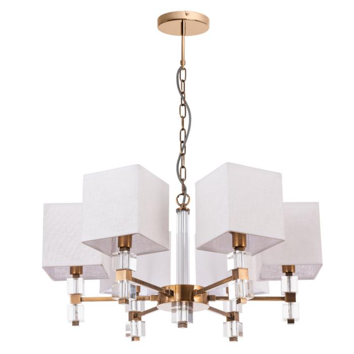 

Подвесная люстра North A5896LM-6PB Arte Lamp, Белый, North A5896LM-6PB