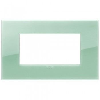 19654.65 Рамка Arke Classic шалфей 4 модуля Vimar фото