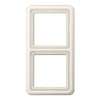 CD582W Рамка CD 500 Бежевый 2-постовая Jung фото