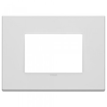 22653.01 Рамка Eikon EXE Белый матовый 3-модульная Vimar фото