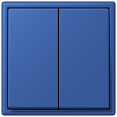 

LC9954320K Les Couleurs® Le Corbusier Клавиша для двухклавишного выключателя bleu outremer 59 Jung, Les Couleurs Le Corbusier LC9954320K