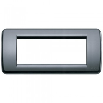 16765.15 Рамка Idea Rondo Серый графит 5 модулей Vimar фото