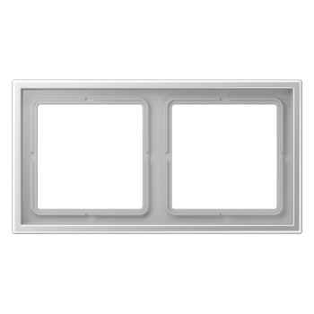 LSZAL982BF Рамка LS ZERO Алюминий 2-постовая Jung фото