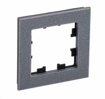 Рамка одинарная айс грей мрамор Systeme Electric (Schneider Electric) AtlasDesign Nature ATN343201 фото