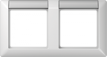 AS5820NAWW Рамка с полем для надписи AS 500 Белый 2-постовая Jung фото