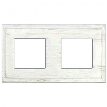 FD01242BD Рамка Provence White Decape 2-постовая Fede фото