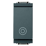 

17010 Кнопка 1p no 10a серая Vimar Idea, Idea Rondo 17010