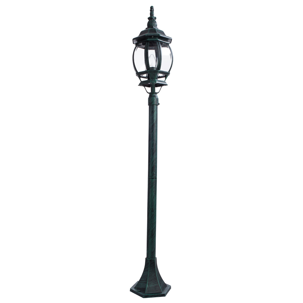 

Уличный столб Arte Lamp Atlanta A1046PA-1BG, Зелёный, Atlanta A1046PA-1BG