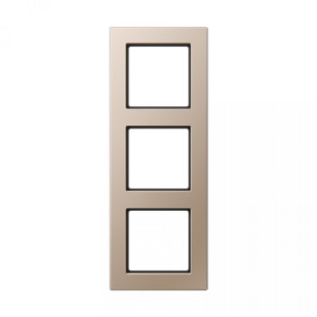 AC583CH Рамка A Creation Шампань 3-постовая Jung фото