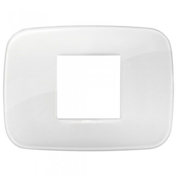 19682.B66 Рамка Arke Round Total Look Ледяной 2 модуля Vimar фото