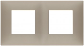 09664.12 Накладка Neve up на 4 модуля (2+2), горлица матовая  Vimar фото