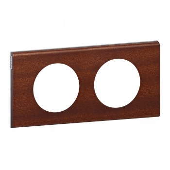 069222 Рамка Celiane Дерево Дерево ореха 2-постовая Legrand фото