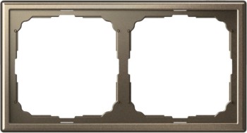 Рамка двухпостовая Мокко Systeme Electric (Schneider Electric) Art Gallery GAL000602 фото