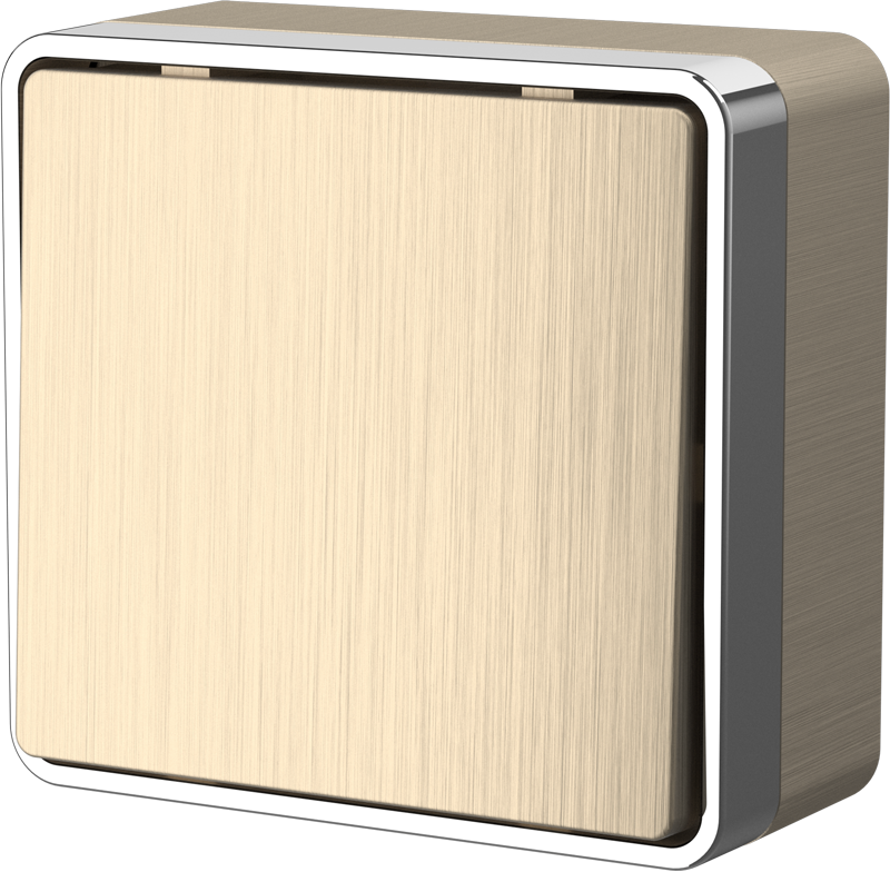 

WL15-01-03 Выключатель одноклавишный проходной Gallant (шампань рифленый) Gallant Werkel a041414, Gallant WL15-01-03 a041414