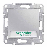 

SDN1700460 Кн.выкл. с надп. подсв., алюминий Schneider Electric, Sedna SDN1700460