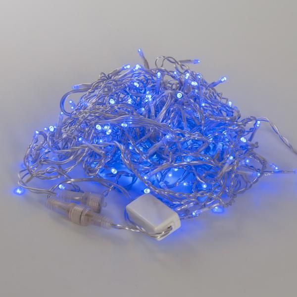 

Светодиодная гирлянда Бахрома 5х0.7м 250LED синяя без мерцания 05-1959, Синий, Бахрома 05-1959