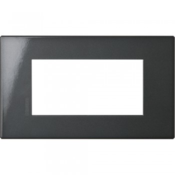 HW4804HS Рамка Axolute Air Антрацит 4 модуля Bticino фото