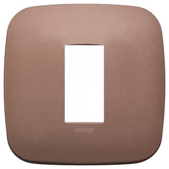 19671.24 Рамка Arke Round Бронза матовая 1 модуль Vimar фото