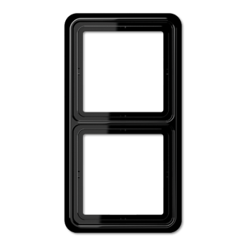 CD582SW Рамка CD 500 Черный 2-постовая Jung фото