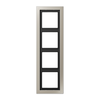 ESD2984-L Рамка LS Design Edelstahl 4-постовая Jung фото