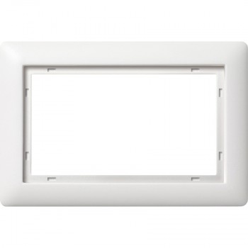 100104 Рамка Standard 55 Белый матовый 1,5-постовая Gira фото