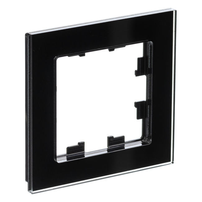 

ATN321001 Рамка одинарная Schneider Electric Atlasdesign Nature, черное стекло, Atlasdesign ATN321001