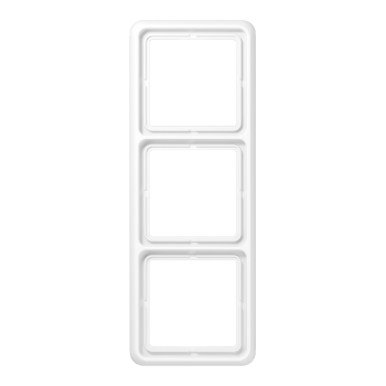 CD583WW Рамка CD 500 Белый 3-постовая Jung фото