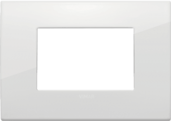 19653.06 Рамка Arke Classic Полярно-белый 3-модульная Vimar фото