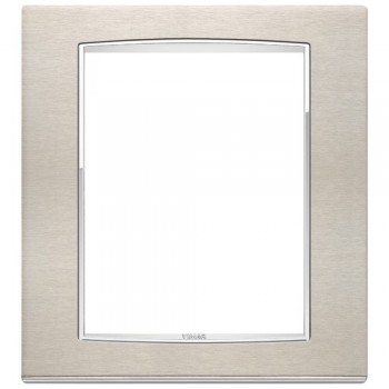 20668.C91 Рамка Eikon Chrome Classica Нержавеющая сталь 8 модулей Vimar фото