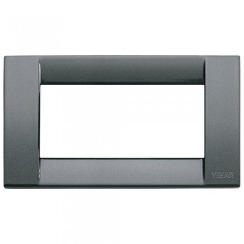 16734.23 Рамка Idea Classica Антрацит 4 модуля Vimar фото